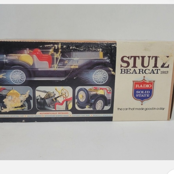 1913 Stutz Bearcat Car Vintage Transistor Radio - Picture 11 of 11